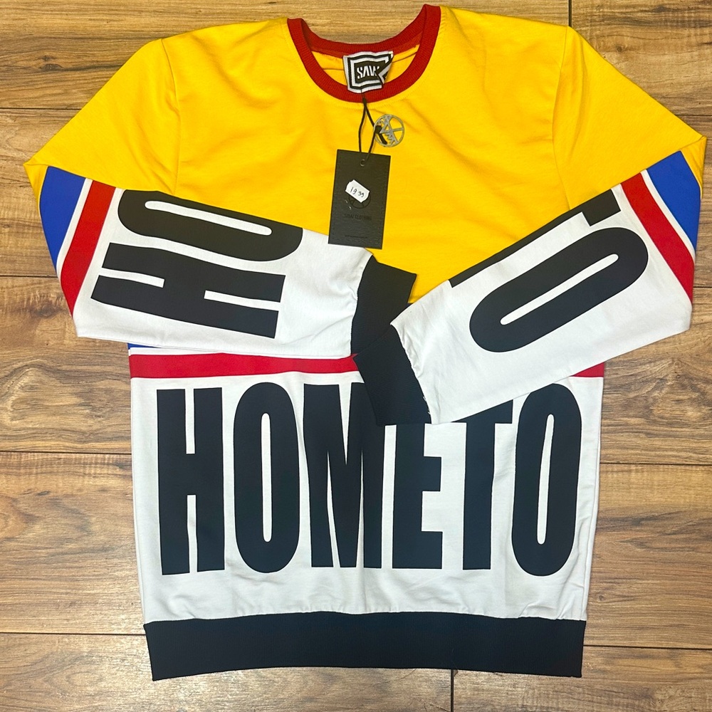 Nwt. Colorful Graphic Sweatshirt by SAW. Size XXL.